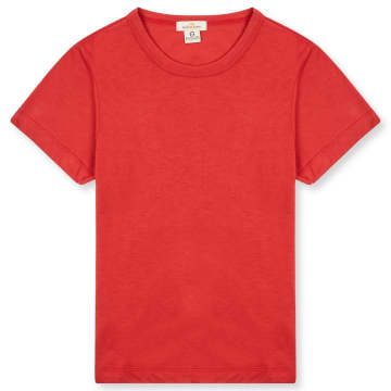 Burrows  &  Hare Women’s T Shirt Red