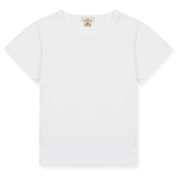 Burrows  &  Hare Women’s White T Shirt