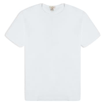 Shop Burrows And Hare T-shirt In White