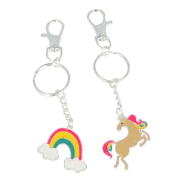Inca Products Sl Set Of 2 Best Friends Forever Key Rings