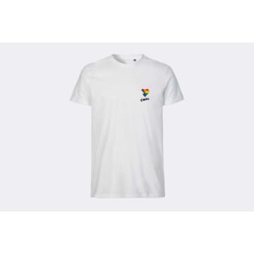 Cnsl Pride Heart T-shirt White