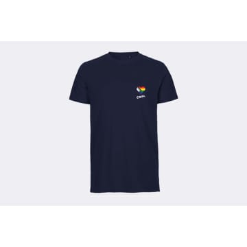 Cnsl Pride Heart T-shirt Navy