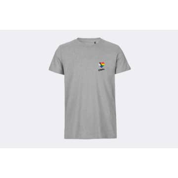 Cnsl Pride Heart T-shirt Grey