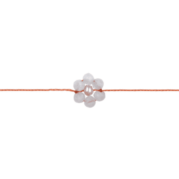 A La À La • April White Quartz Birth Flower Bracelet