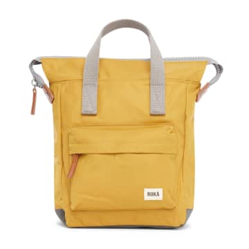 Roka Back Pack Bantry B Design Small Size Made From Sustainable Nylon In Corn