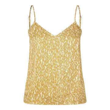 Second Female Rattan Top In Yellow