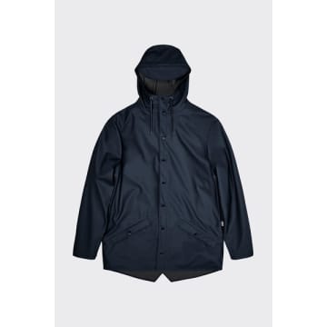 Shop Rains Jacket In Blue