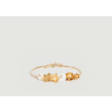 Médecine Douce Gold-plated Bangle Bracelet Zephyr