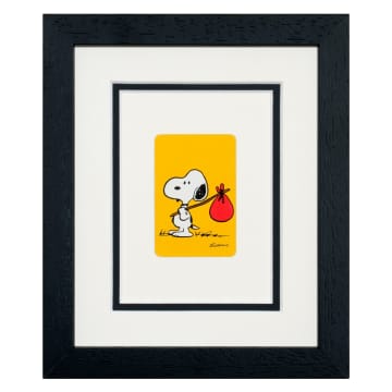 Vintage Playing Cards Snoopy Travelling