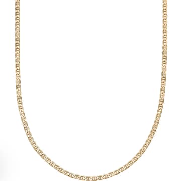 Daisy London Infinity Chain Necklace In Metallic