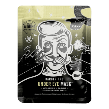 Barber Pro Under Eye Mask With Activated Charcoal And Volcanic Ash
