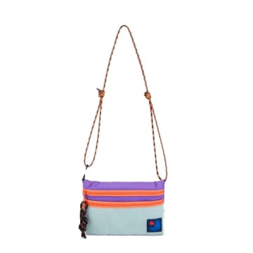 Japfac • Mini Candy Gray And Purple Shoulder Pocket