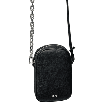 Abro Cross Body Kira Bag Black/nickel