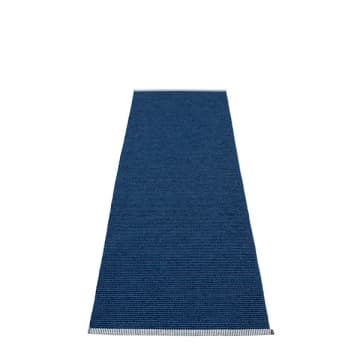Pappelina Blue/denim Mono Dark Carpet