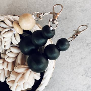 Uma Cantik Amélie Key Chain In Black