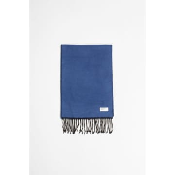 Universal Works Double Sided Scarf Blue/navy