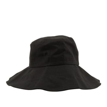 Monk & Anna Summer Hat In Black