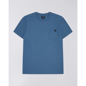 Edwin Pocket T-shirt In Blue