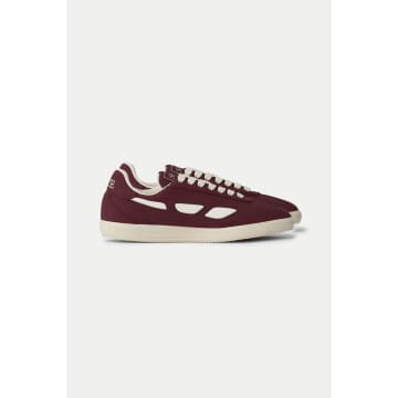 Saye Modelo '70 Vegan Trainers In Maroon At Urban Outfitters