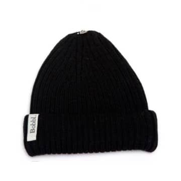 Bobbl Merino Wool E Hat Black