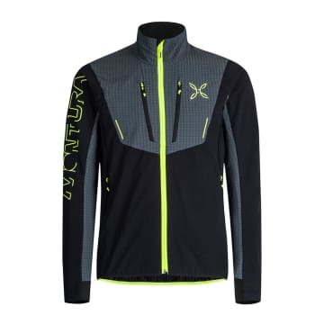 Montura Ski Style Jacket Black/fluorescent Yellow
