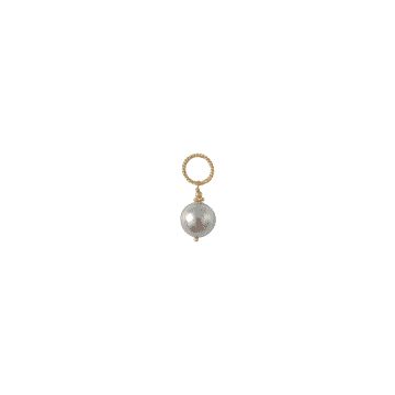 I Am Jai Pearl Necklace Charm In Green