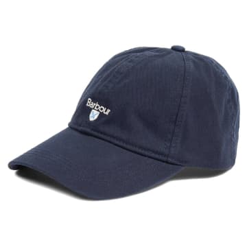 Barbour Cascade Washed Sports Cap In Blue