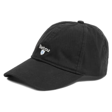 Barbour Cascade Washed Sports Cap In Black