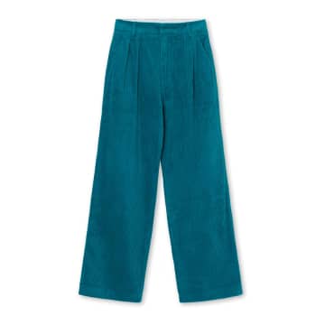 Graumann Lia Corduroy Trousers In Jade