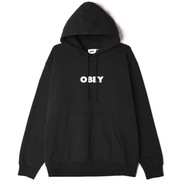 Obey Bold Hood In Black