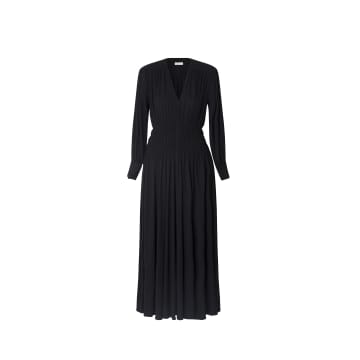 Shop Nynne Diana Jersey Dress In Black