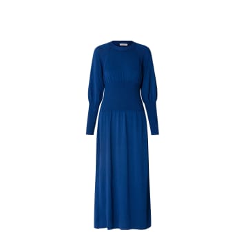 Nynne Gwen Knit Dress In Blue