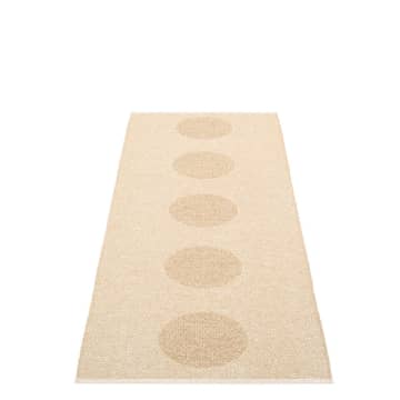 Pappelina True Carpet 2.0 Beige/beige Metallic