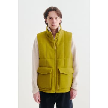 A Kind Of Guise Wiseman Vest Pea Green