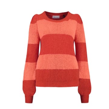 Pom Amsterdam | Pullover Jumper | Coral In Pink