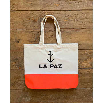 La Paz Ecru/fluor Tote Bag