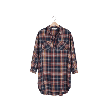 Indi And Cold Check Shirt Dress From