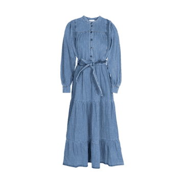 Frnch Bleu Jean Lizzy Dressing Gown From In Blue