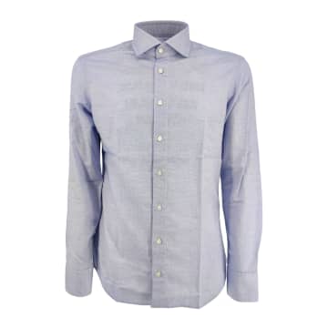 Bastoncino Simo Men's Shirt Light Blue/white