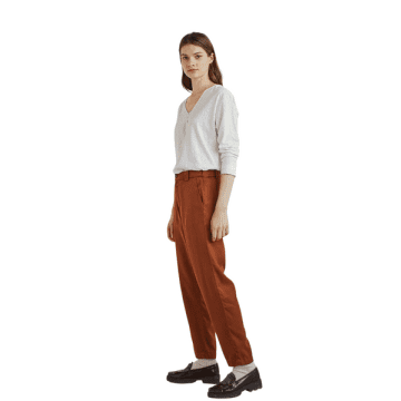 Yerse Guillem Trousers In Whisky From