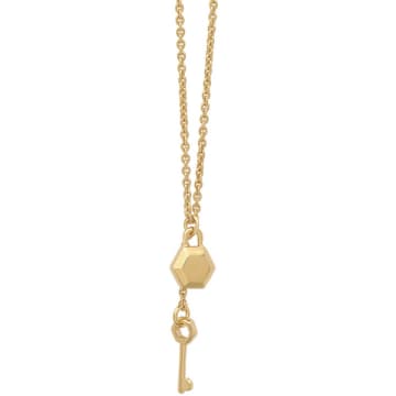 Rachel Jackson Mini Lock And Key Necklace