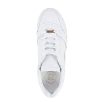 Zusss Leather Sneaker, White