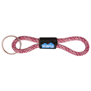 Kavu Rope Keychain In Rose