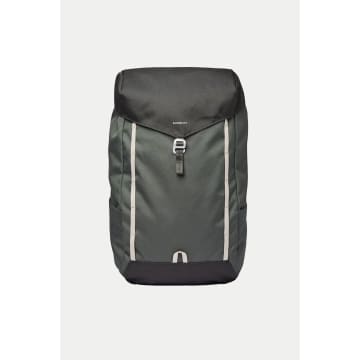 SANDQVIST GREEN WITH GREY WEBBING WALTER BACKPACK