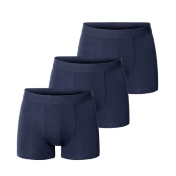 Bread And Boxers 3-pack Boxer Brief In Blue