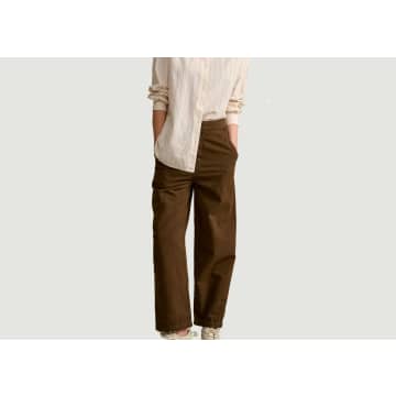 Bellerose Pasop Cotton And Linen Pants