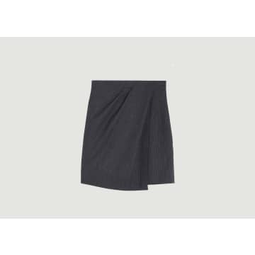 Shop Iro Fang Striped Skirt