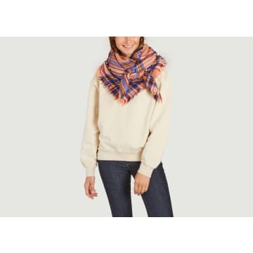 全新有單) LV 頸巾essential shine scarf beige/rose colour, 女裝