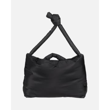 Marimekko Black Bag With Handles And Shoulder Strap Padded Weekender