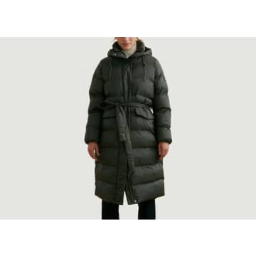 Aigle Long Water-repellent Jacket With Hood